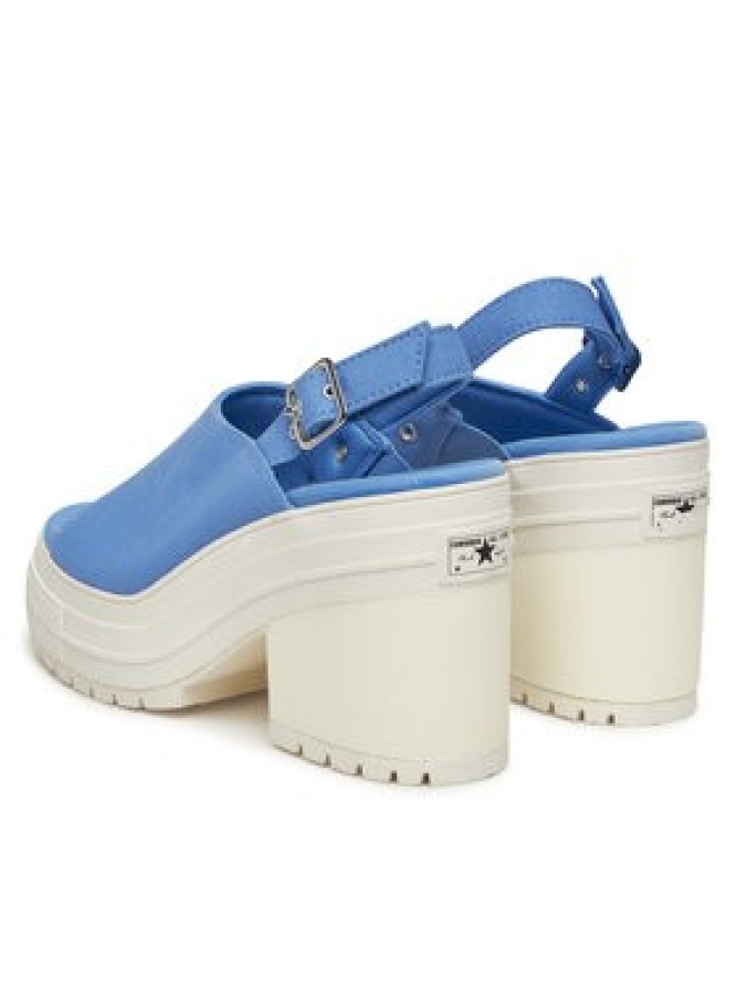 Converse Sandały Chuck 70 De Luxe Heel Sandal Platform A13810C Niebieski