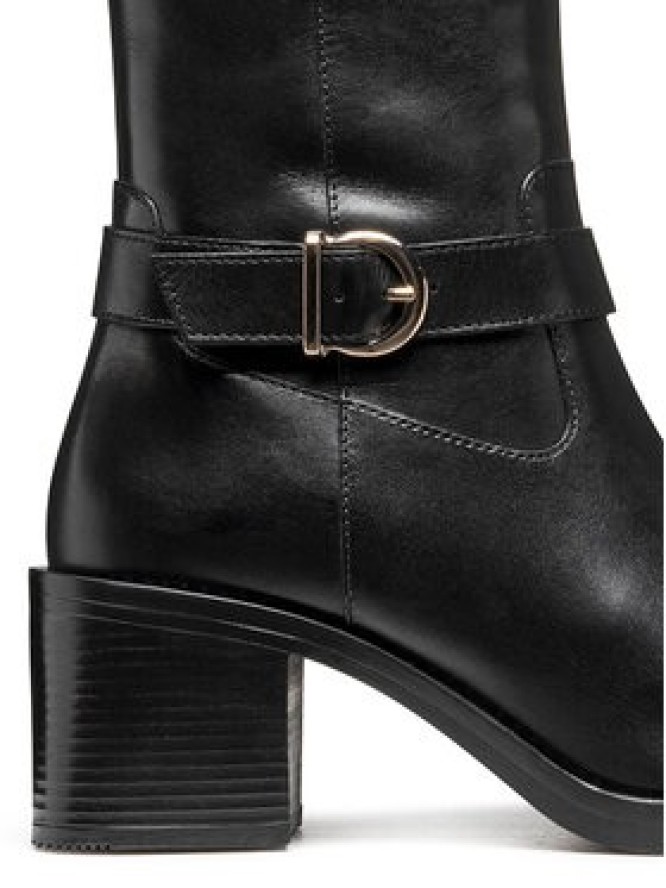 Geox Kozaki D Serilda 60 D56XXB 00043 C9999 Czarny