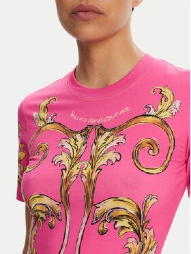 Versace Jeans Couture Sukienka codzienna 78HAO9P9 Różowy Slim Fit