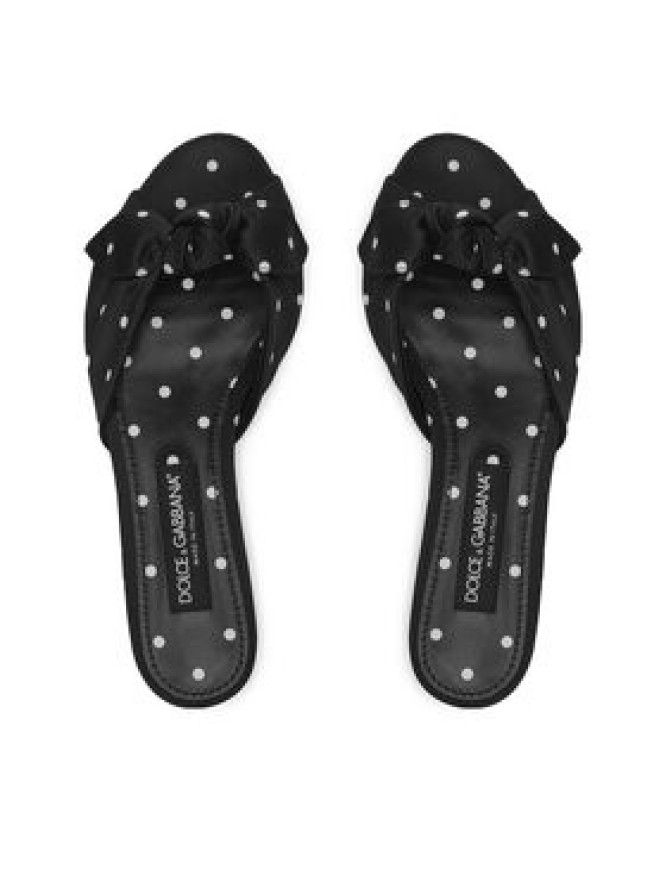 Dolce&Gabbana Klapki CQ0620 AV885 Czarny