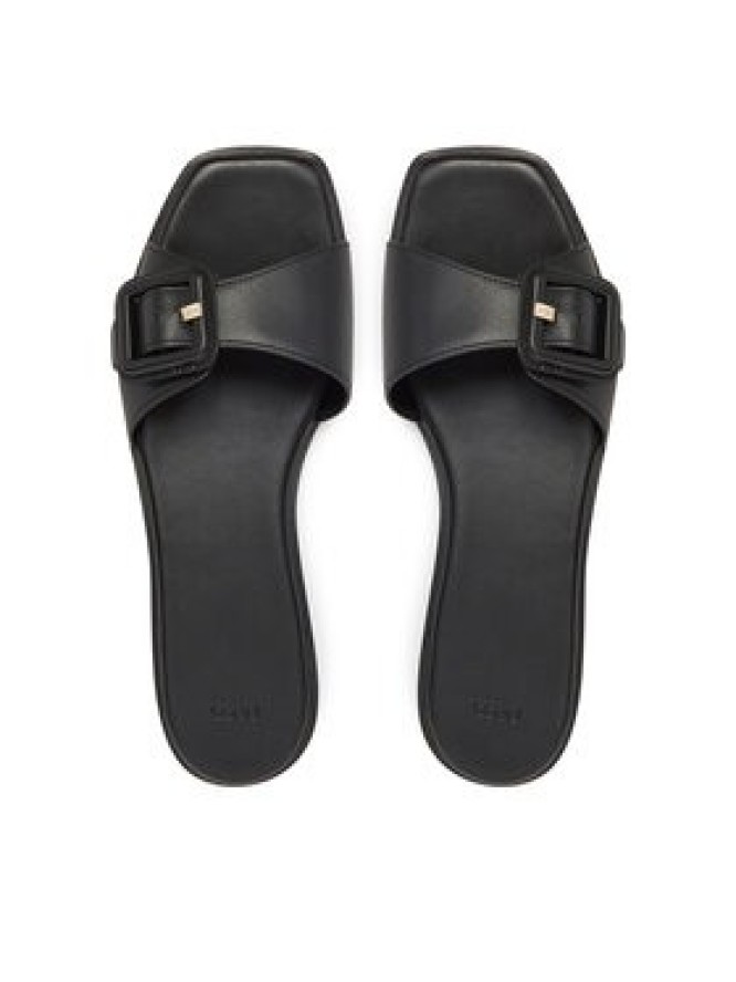 BOSS Klapki Charlize 50542200 Czarny