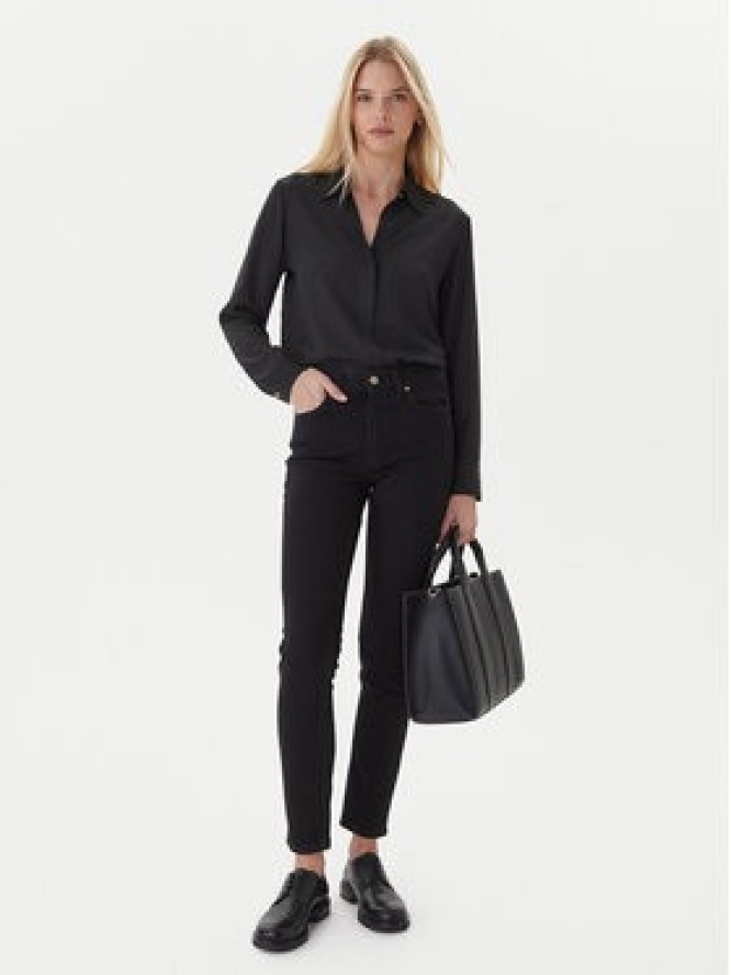 Tommy Hilfiger Koszula WW0WW46597 Czarny Regular Fit