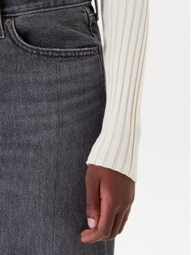 Tommy Jeans Kardigan DW0DW20974 Écru Slim Fit