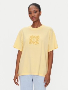 ViCOLO T-Shirt RD0119 Żółty Regular Fit