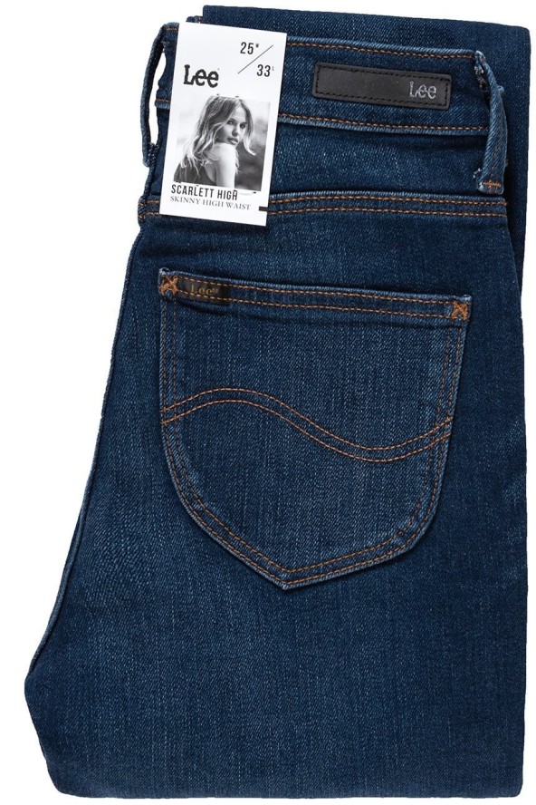 SPODNIE DAMSKIE LEE SCARLETT HIGH MEAN STREAKS L626KIMS 112114228