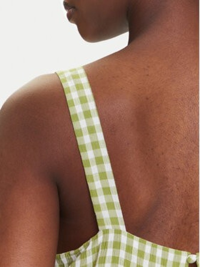 RVCA Top 23B041503 Zielony Relaxed Fit