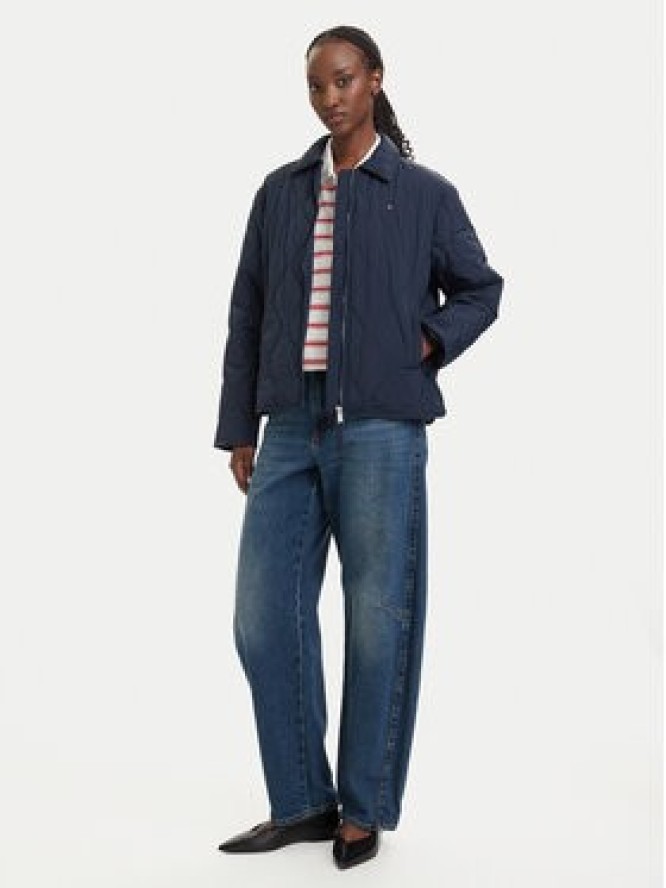 Tommy Jeans Kurtka przejściowa Tjw Coach DW0DW22909 Granatowy Regular Fit