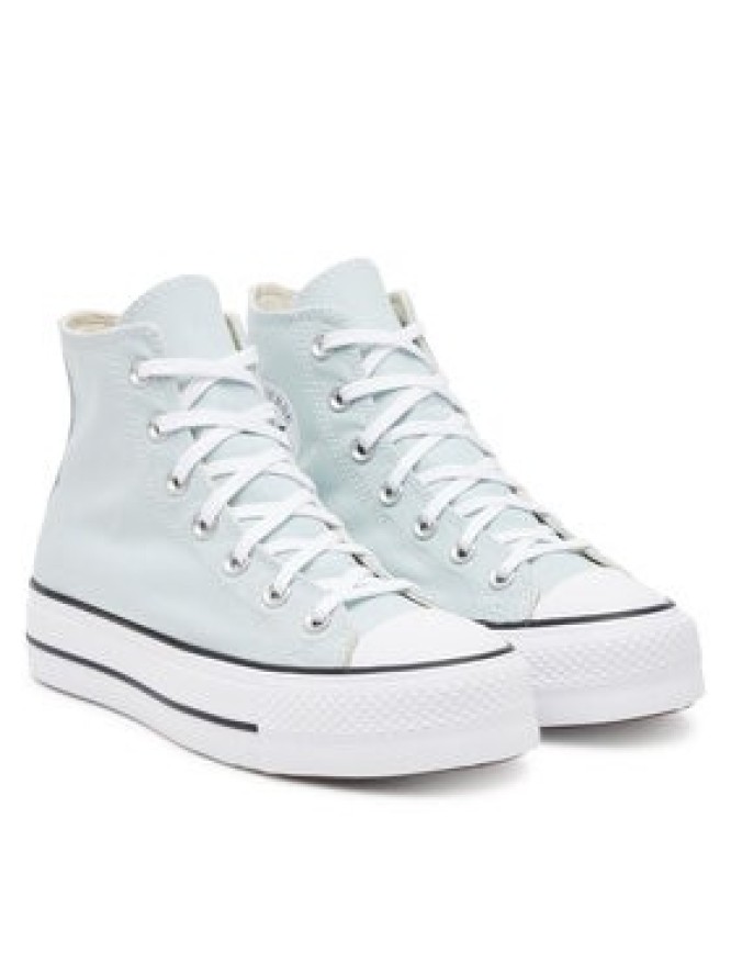 Converse Trampki Chuck Taylor All Star Lift Platform A11873C Błękitny