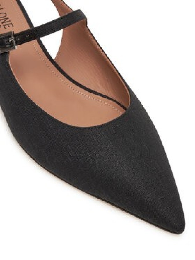 MALONE SOULIERS Baleriny Karla 10-1 Czarny