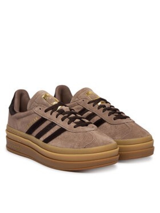 adidas Sneakersy Gazelle Bold IH4202 Brązowy