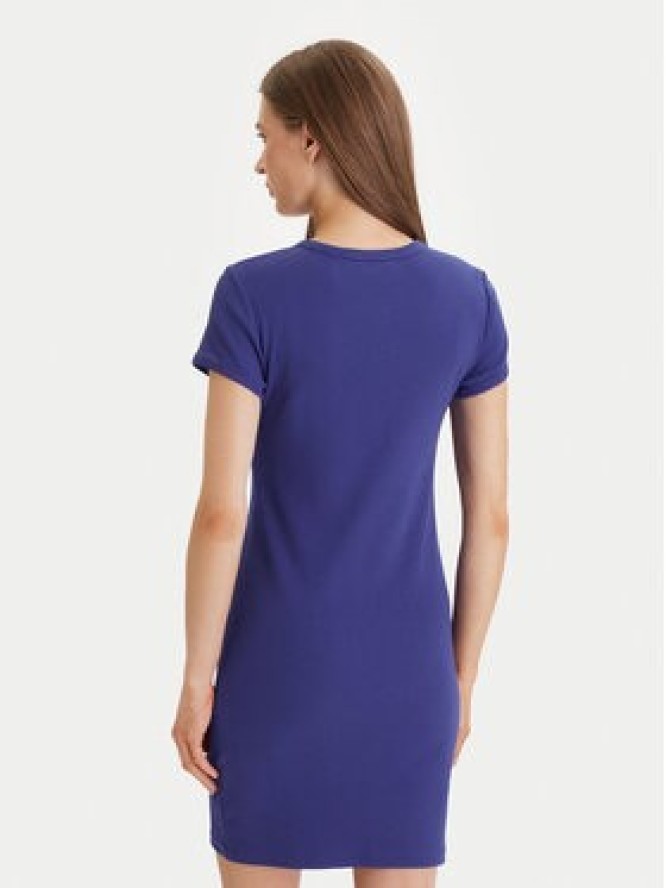 Calvin Klein Jeans Sukienka codzienna Monologo Baby LV047F241G Fioletowy Slim Fit