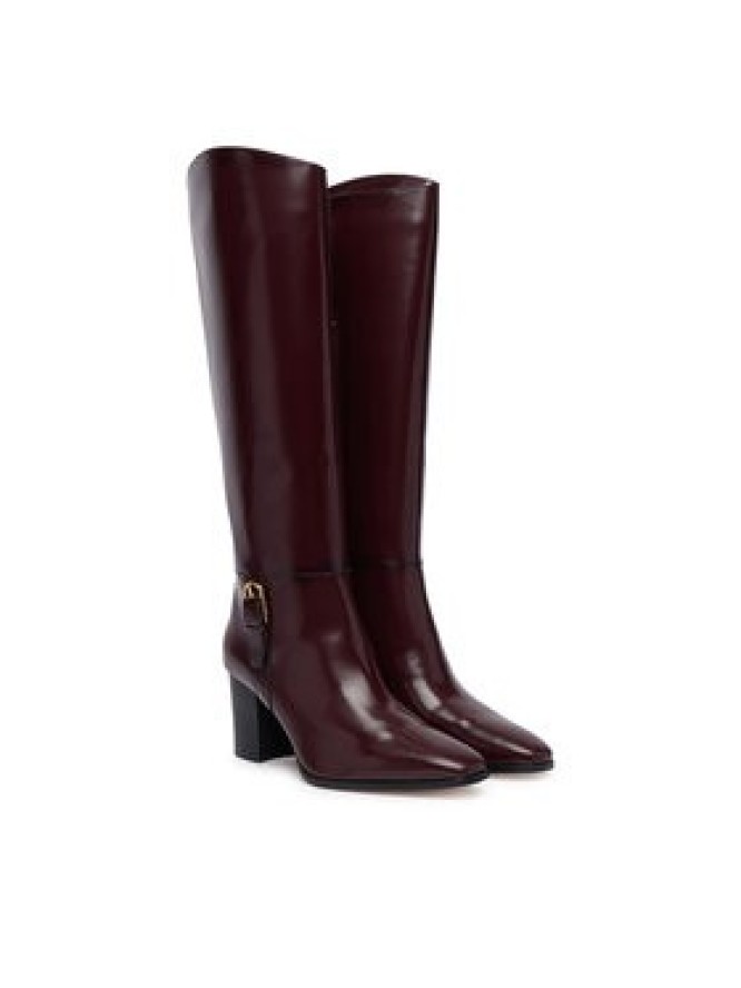 LAUREN RALPH LAUREN Kozaki Rlyn Bk T Hl Bo Tal 802P12879003 Brązowy ciemny