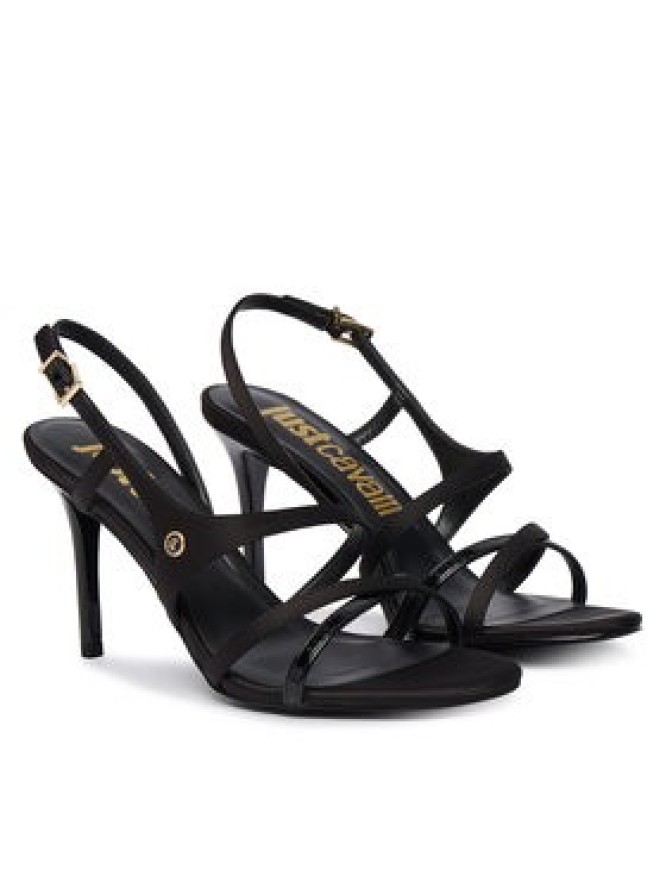 Just Cavalli Sandały 80RA3S27 ZSE44 Czarny