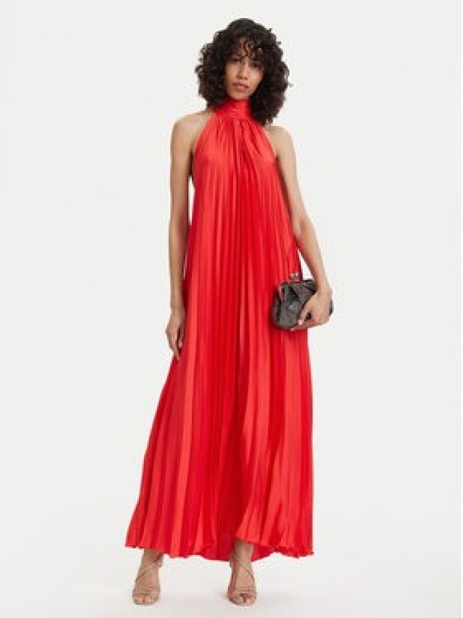 ACCESS FASHION Sukienka wieczorowa 63-3316-357 Czerwony Relaxed Fit