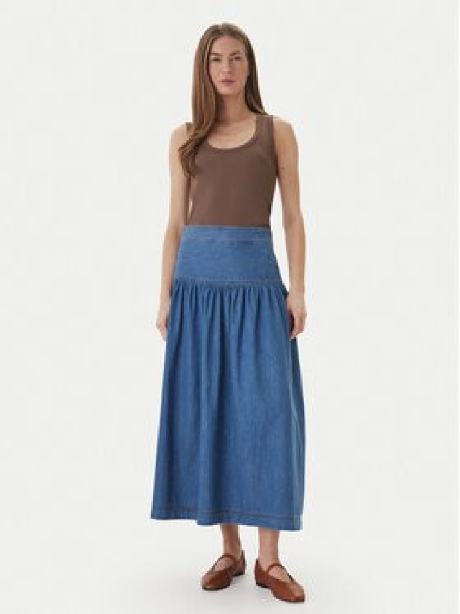 ONLY Spódnica jeansowa Sevigny 15364687 Niebieski Regular Fit