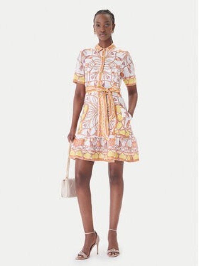 Hale Bob Sukienka letnia Aula 61SG670A Żółty Regular Fit