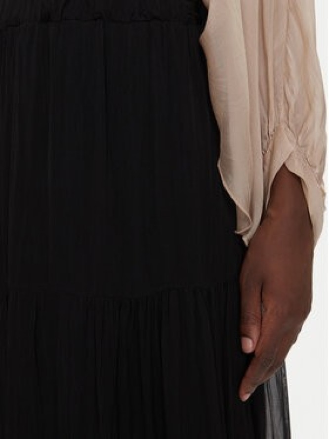 Dixie Spódnica maxi G207W007A Czarny Regular Fit