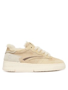 D.A.T.E. Sneakersy Torneo Pure Fur Mono W431-TPF-MN Beżowy