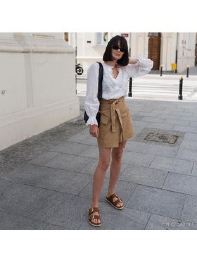 Birkenstock Klapki Arizona Big Buckle 1011073 Brązowy