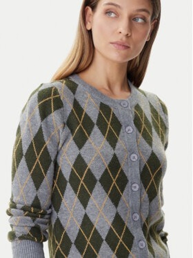 Vero Moda Kardigan Sage 10343727 Szary Standard Fit