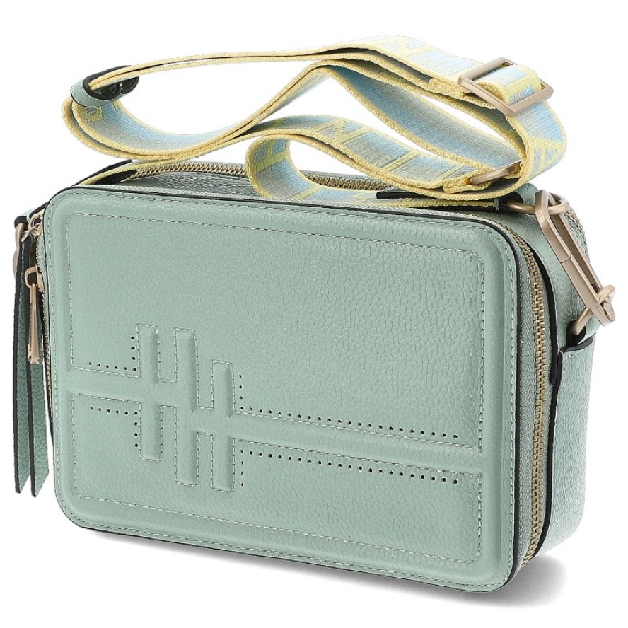 Zielona Torebka Hispanitas Modne Listonoszka Damska