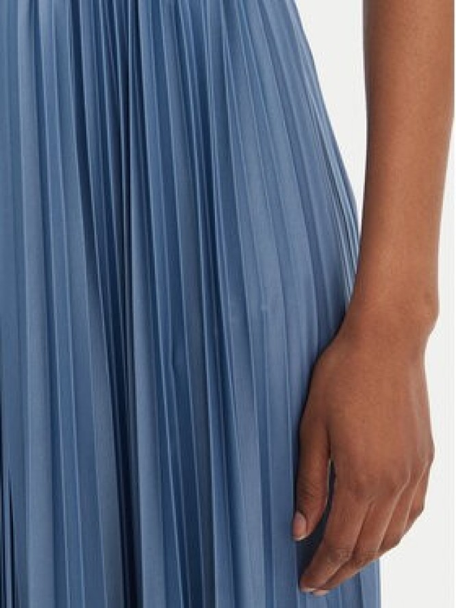 MAX&Co. Spódnica plisowana 2616771013200 Niebieski Regular Fit