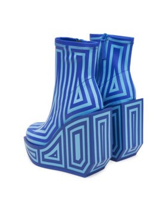 United Nude Botki Wa Bootie Hi 1087965682 Niebieski