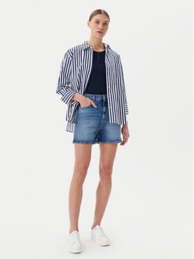 Tommy Jeans Szorty jeansowe DW0DW20092 Niebieski Mom Fit