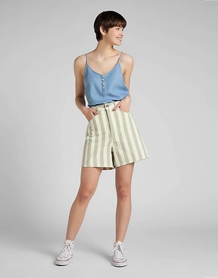 LEE CAMI DAMSKA BLUZKA ARCTIC ICE L46ETSUW 112145213