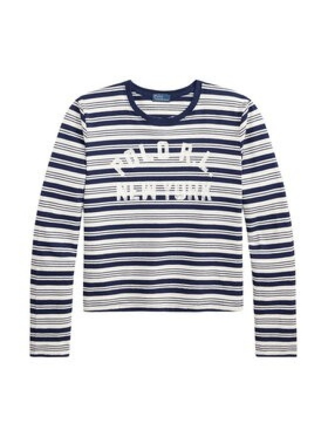 Polo Ralph Lauren Bluzka 211B17804001 Granatowy Regular Fit