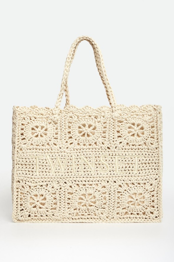 Torebka damska pleciona TWINSET