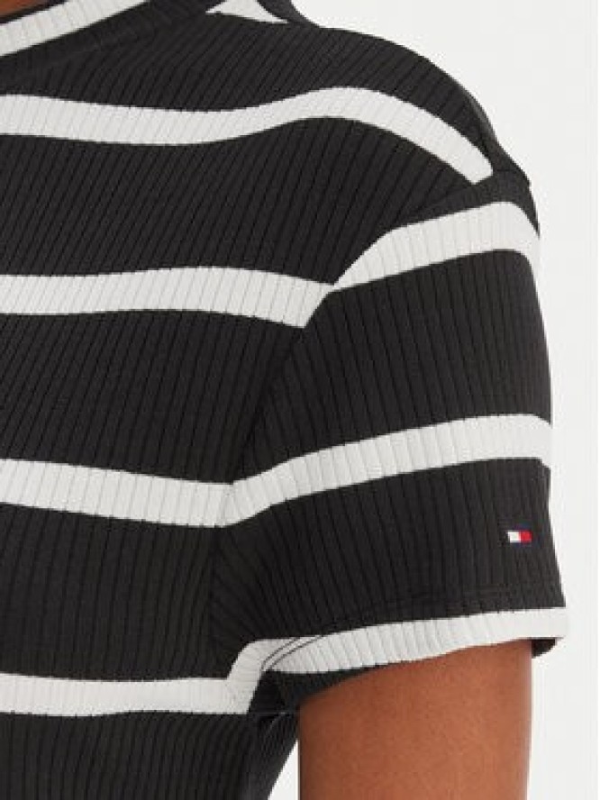 Tommy Hilfiger Sukienka codzienna WW0WW47860 Czarny Slim Fit