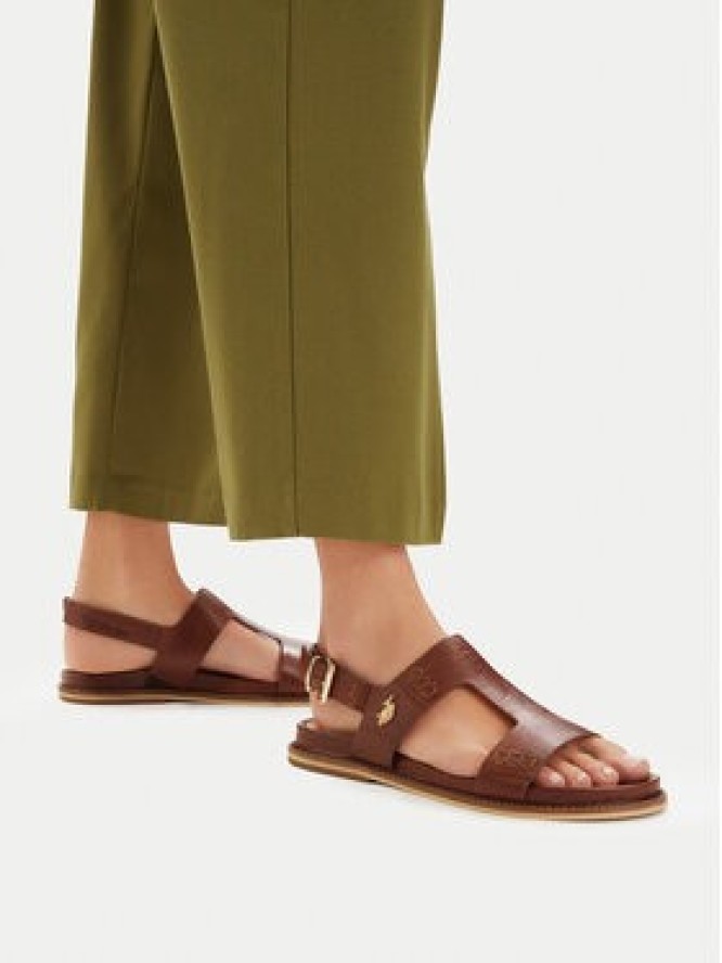 U.S. Polo Assn. Sandały EO-ADELI002W/6L1 Brązowy