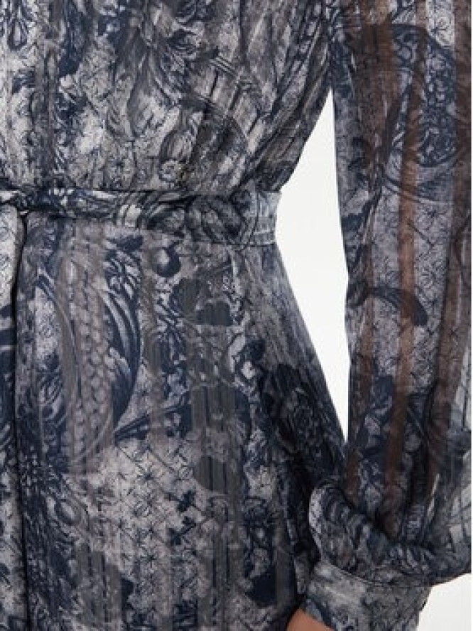 Guess Sukienka codzienna W5RK77 WGWV2 Granatowy Regular Fit