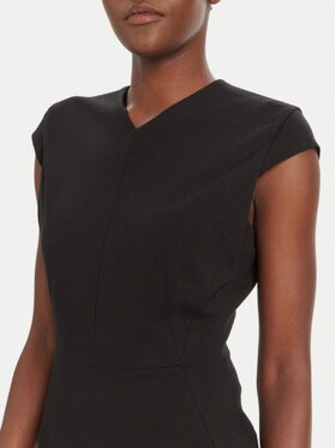 BOSS Sukienka koktajlowa Dulisa 50541987 Czarny Slim Fit