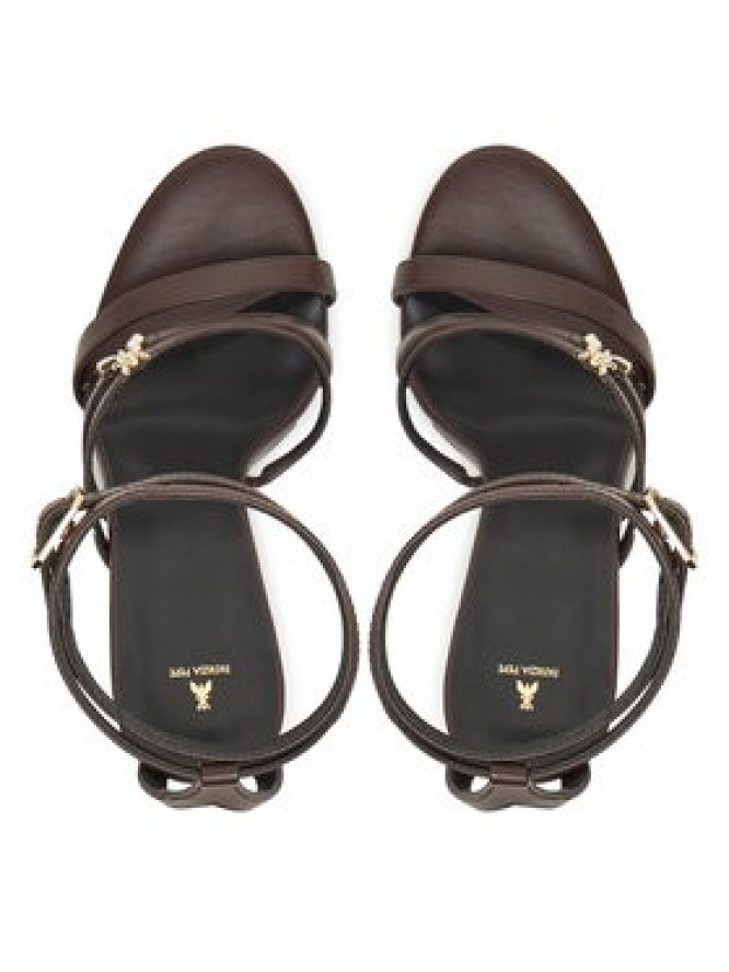 Patrizia Pepe Sandały 2X0043/L048 Brązowy