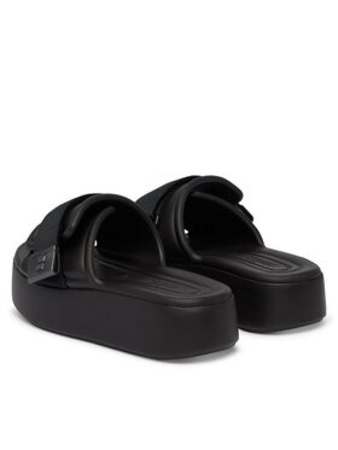 Melissa Klapki Melissa Free Fuzzy Slide Platform Ad 37835 Czarny