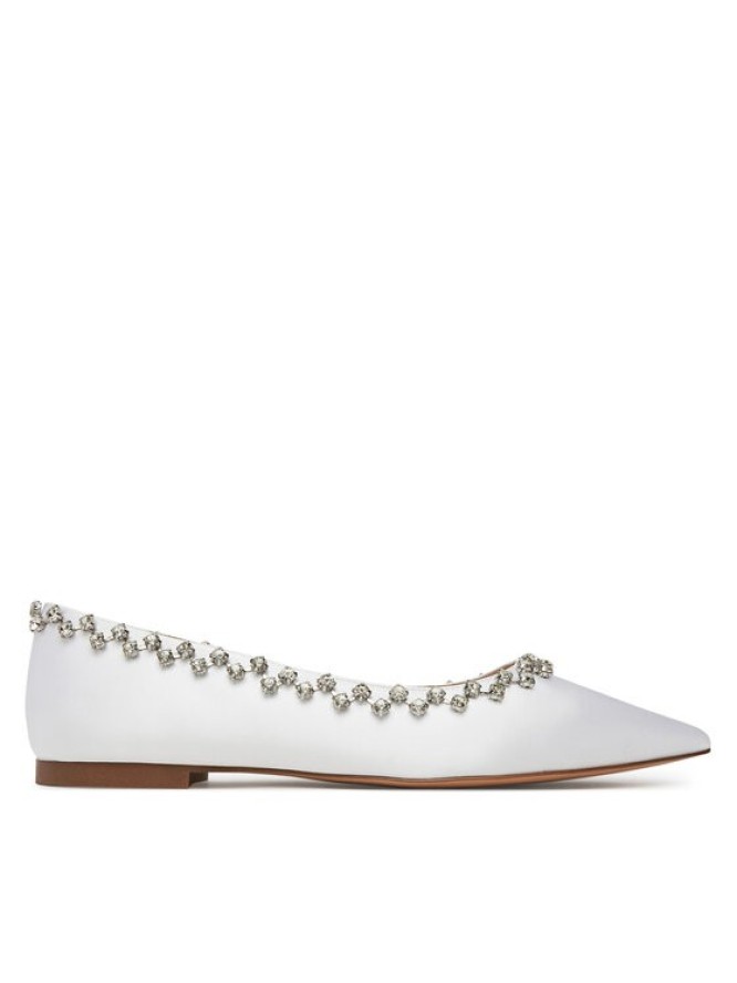 Eva Minge Baleriny MILA-V1166-28-1 Biały