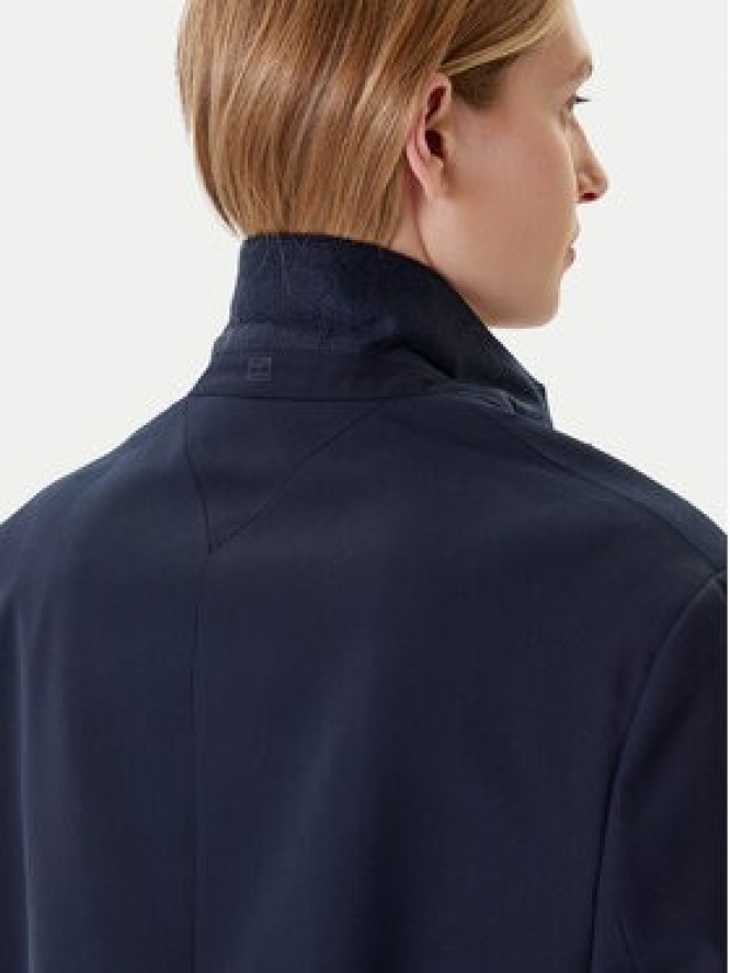 Tommy Hilfiger Marynarka Elevated WW0WW46808 Granatowy Relaxed Fit