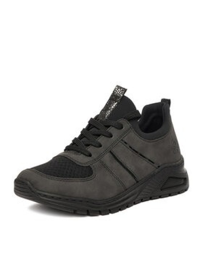 Rieker Sneakersy M4970-45 Czarny
