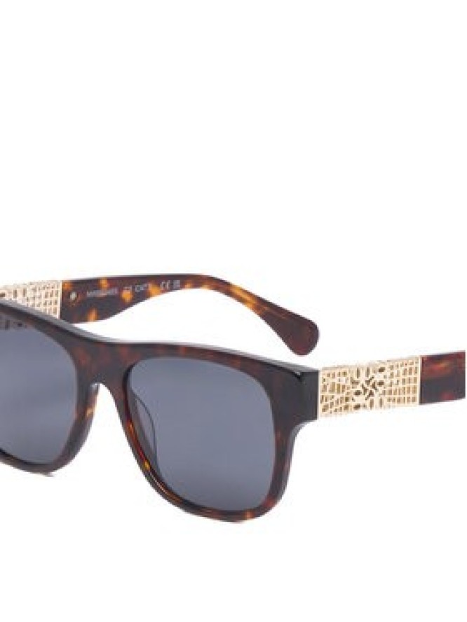 Nine West Okulary przeciwsłoneczne CEO-NW55248S Brązowy ciemny
