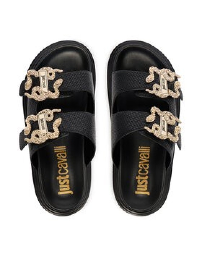 Just Cavalli Klapki 80RA3S91 ZSE36 Czarny
