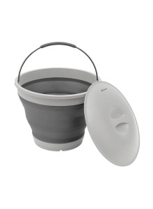 Wiaderko Outwell Collaps Bucket Round w Lid - grey mist