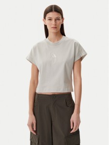 adidas T-Shirt ALL SZN JJ1241 Beżowy Regular Fit