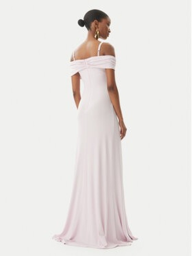 Elisabetta Franchi Sukienka wieczorowa AB-R08-51E2-V800 Różowy Regular Fit