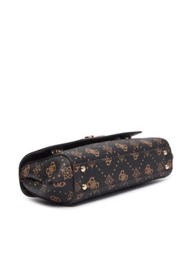 Guess Torebka Emelie Logo HWGP99 28190 Brązowy ciemny