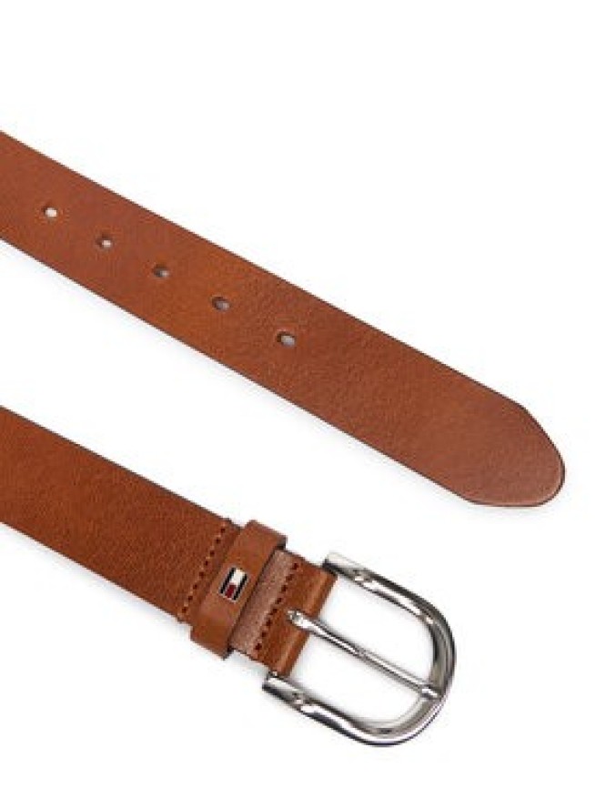 Tommy Hilfiger Pasek Damski New Danny Belt WW0WW11590 Brązowy