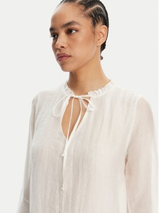 ViCOLO Sukienka letnia TD0753 Biały Regular Fit