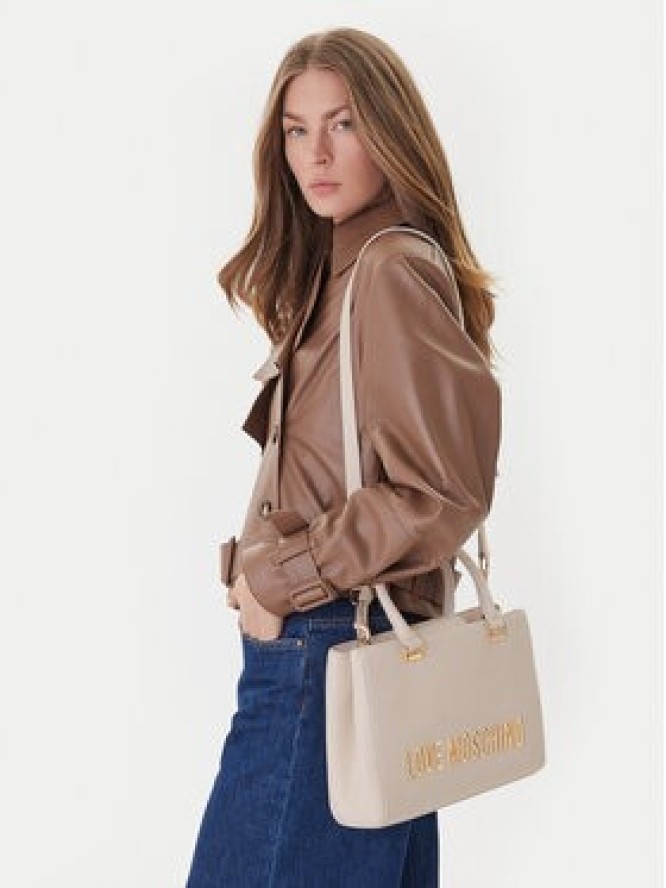 LOVE MOSCHINO Torebka JC4022PP0NKD0110 Écru
