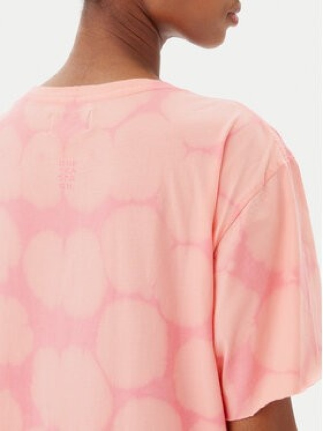 One Teaspoon T-Shirt Love Sweat 26918 Różowy Relaxed Fit